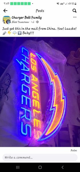 Good-reflection-from-our-American-Customer Leo neon sign
