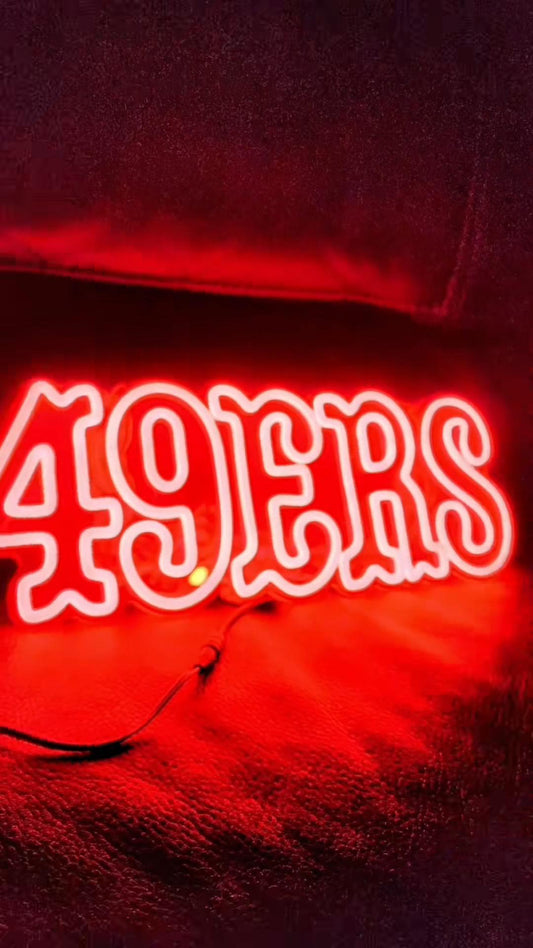 Why-is-The-Faithful-synonymous-with-the-San-Francisco-49ers Leo neon sign