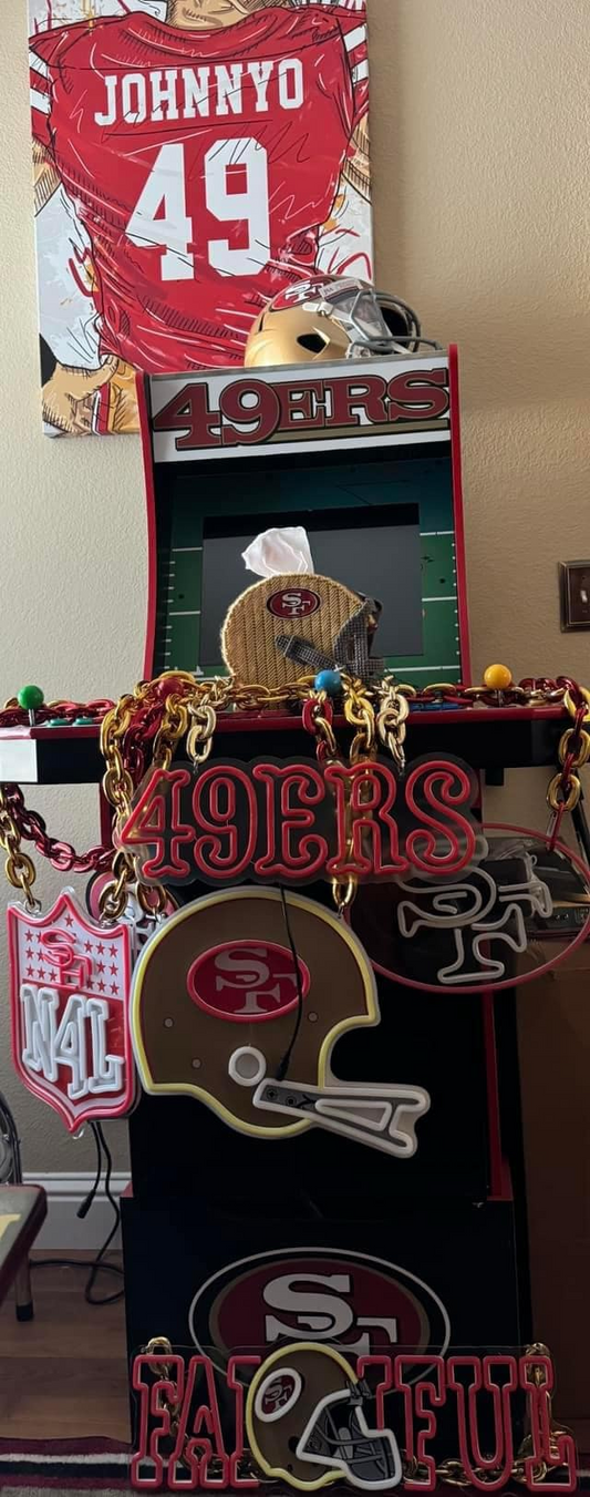 Do-you-want-to-be-a-fan-of-American-football Leo neon sign