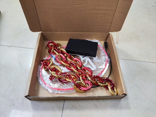 "Sport fans neon necklace from San francisco 49ers"