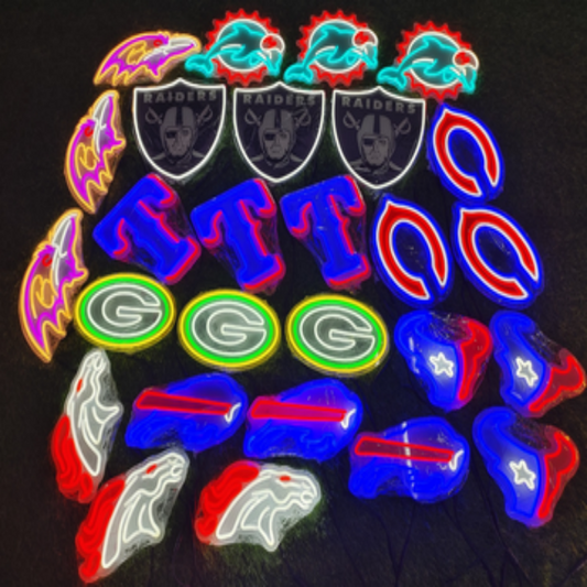 Super-neon-sign-for-football-fans Leo neon sign