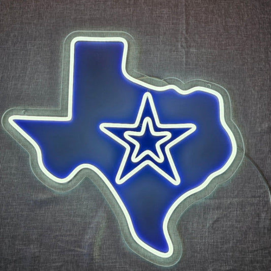 Know-more-about-the-logo-of-Dallas-cowboys Leo neon sign