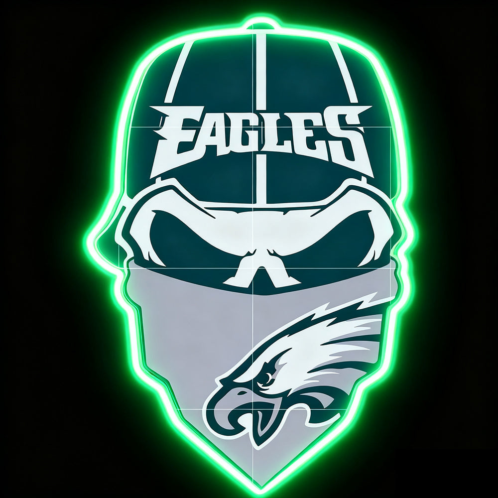 NFL big team logo light led Masked Heros neon sign light LEO NEON SIGN