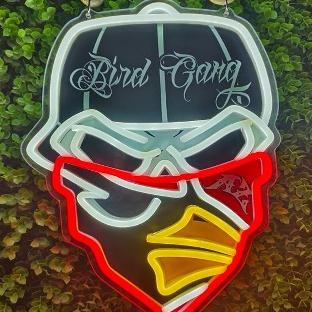 American football Arizona Cardinals Neon Light Up Big Logo Chain for your team spirit