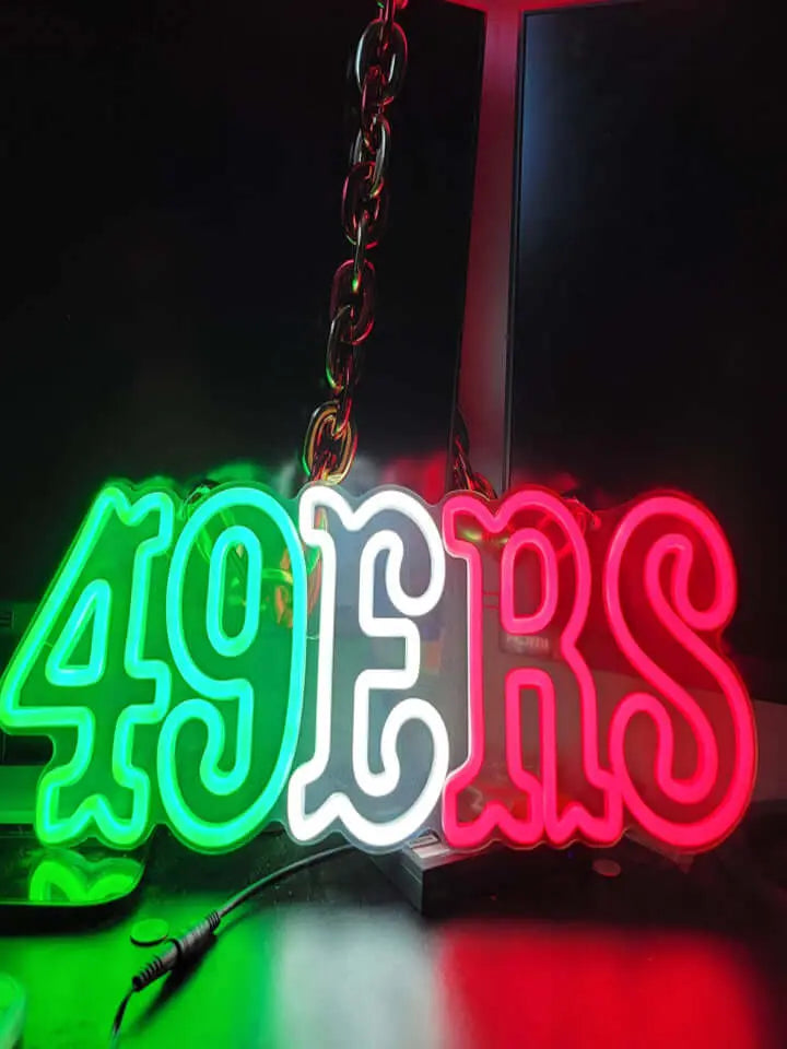 Free shipping 1 set to start no moq Super neon sign for superfans Leo neon sign