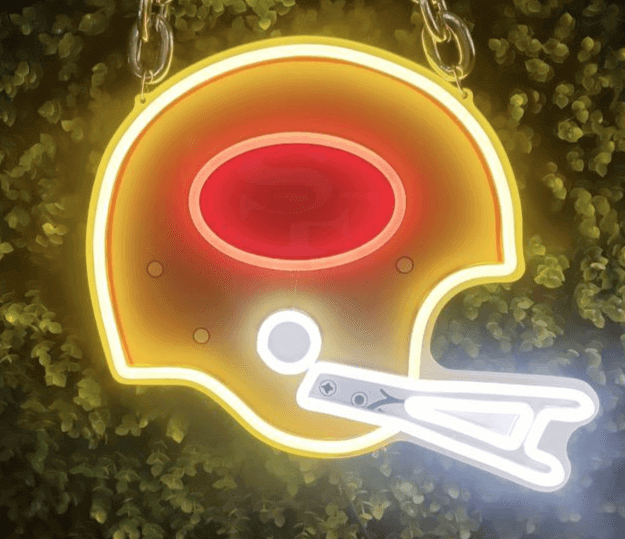 American football Fast dispatch bang bang gang Niners for life no moq including shipping LEO NEON SIGN