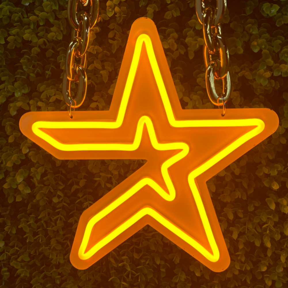Fast dispatch Supernecklace neon sign for ball games cheering (Shipping and chain all included) Leo neon sign
