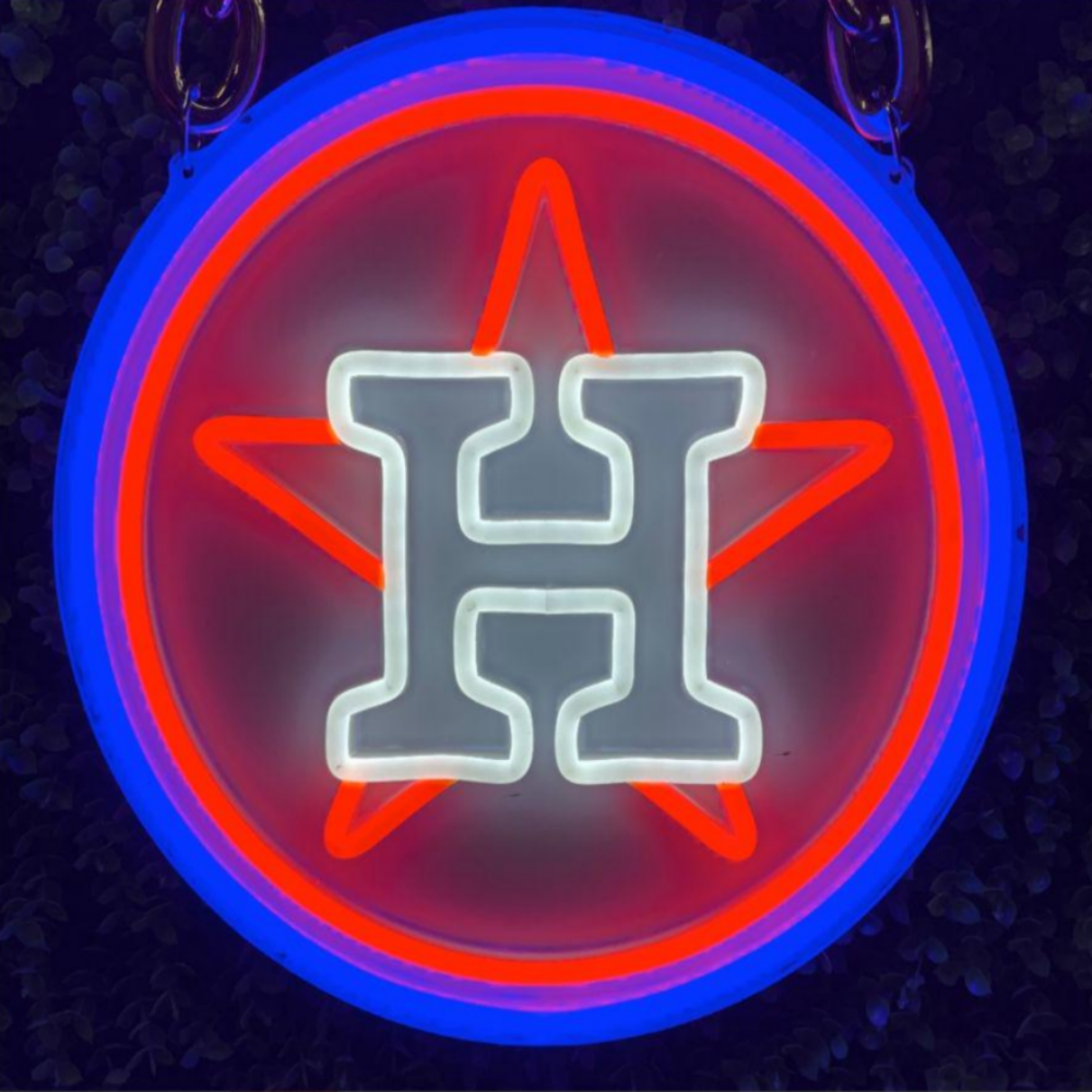 Fast dispatch Supernecklace neon sign for ball games cheering (Shipping and chain all included) Leo neon sign