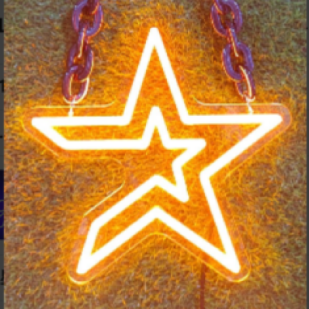 Fast dispatch Supernecklace neon sign for ball games cheering (Shipping and chain all included) Leo neon sign