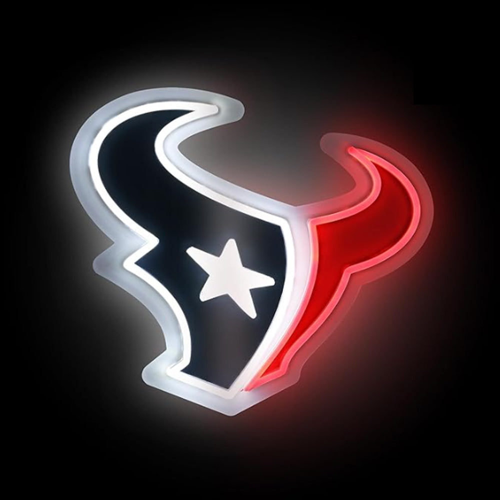 Houston Texans American football fans Chain for sporting event LEO NEON SIGN