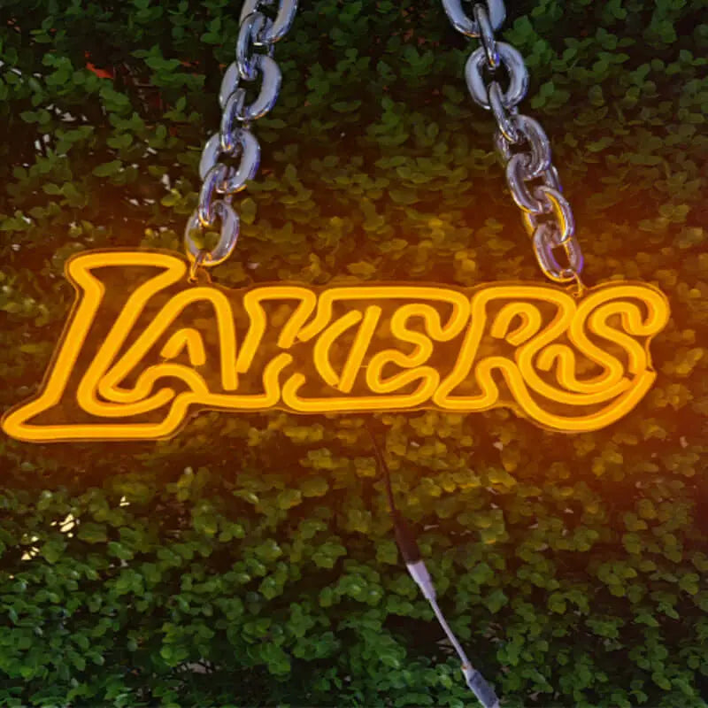 ”Neon sign for fans-Lakers“