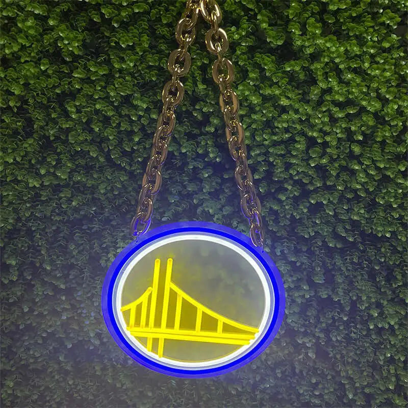 ”Neon sign for fans-Golden state“