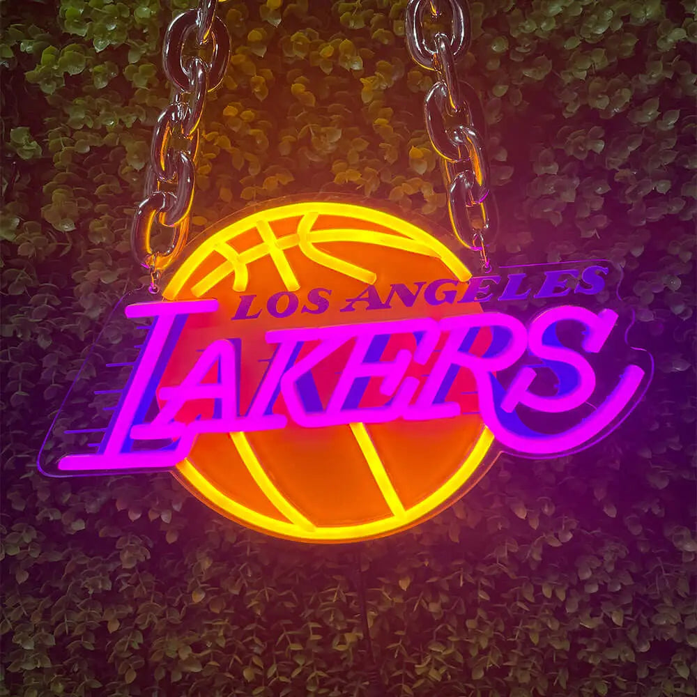 ”Neon sign for fans-Lakers“