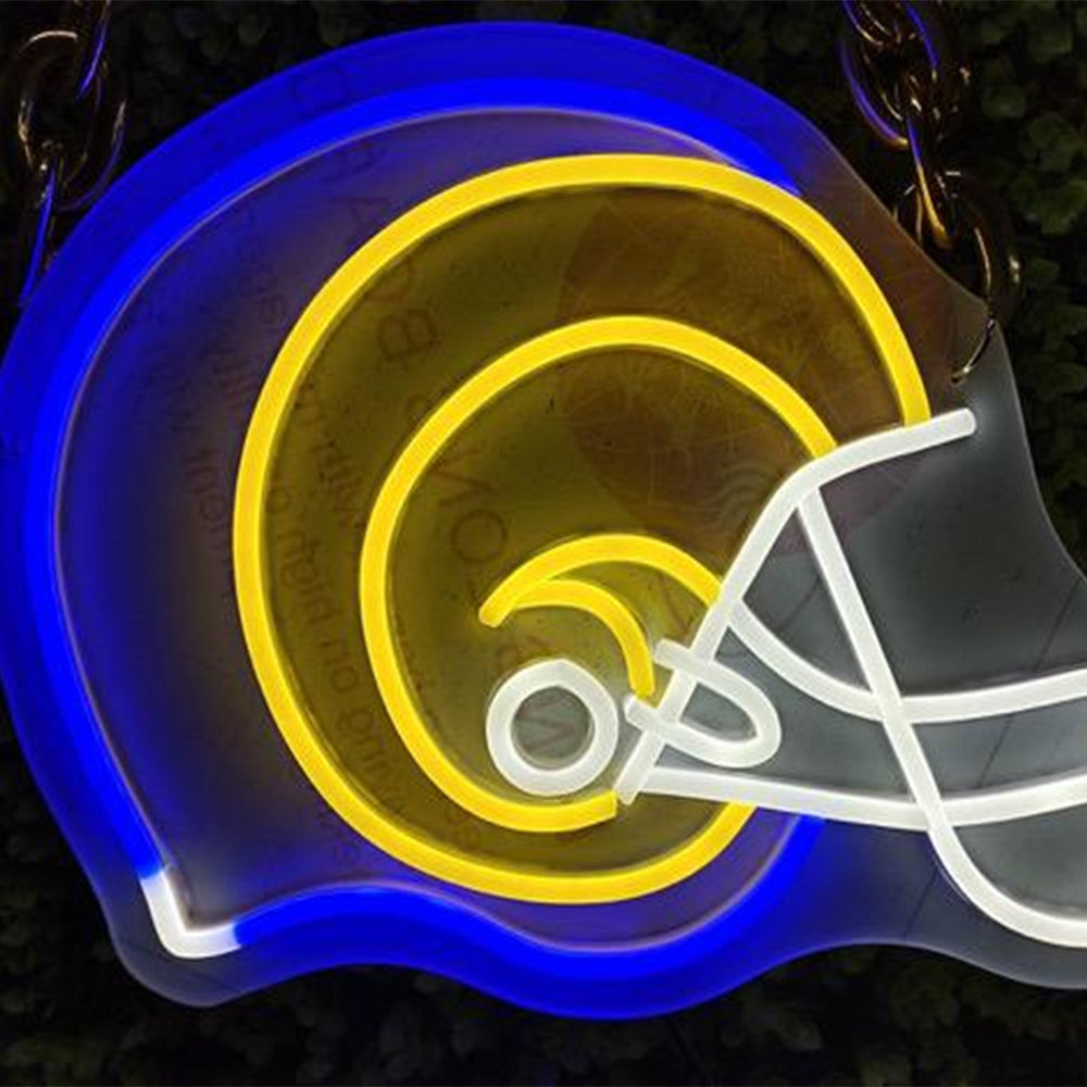 Excellent Los Angeles Rams Football Chains for fans LEO NEON SIGN