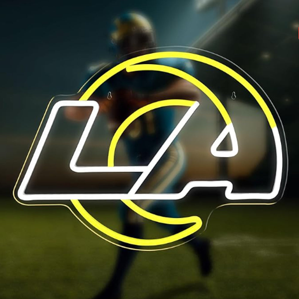 Excellent Los Angeles Rams Football Chains for fans LEO NEON SIGN