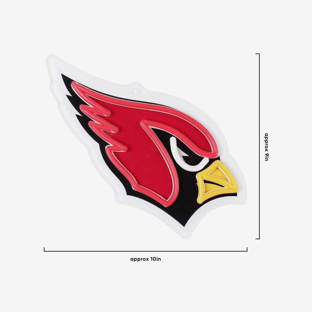 American football UV printed Arizona Cardinals LED Neon Light Up Team Logo Sign Chain LEO NEON SIGN