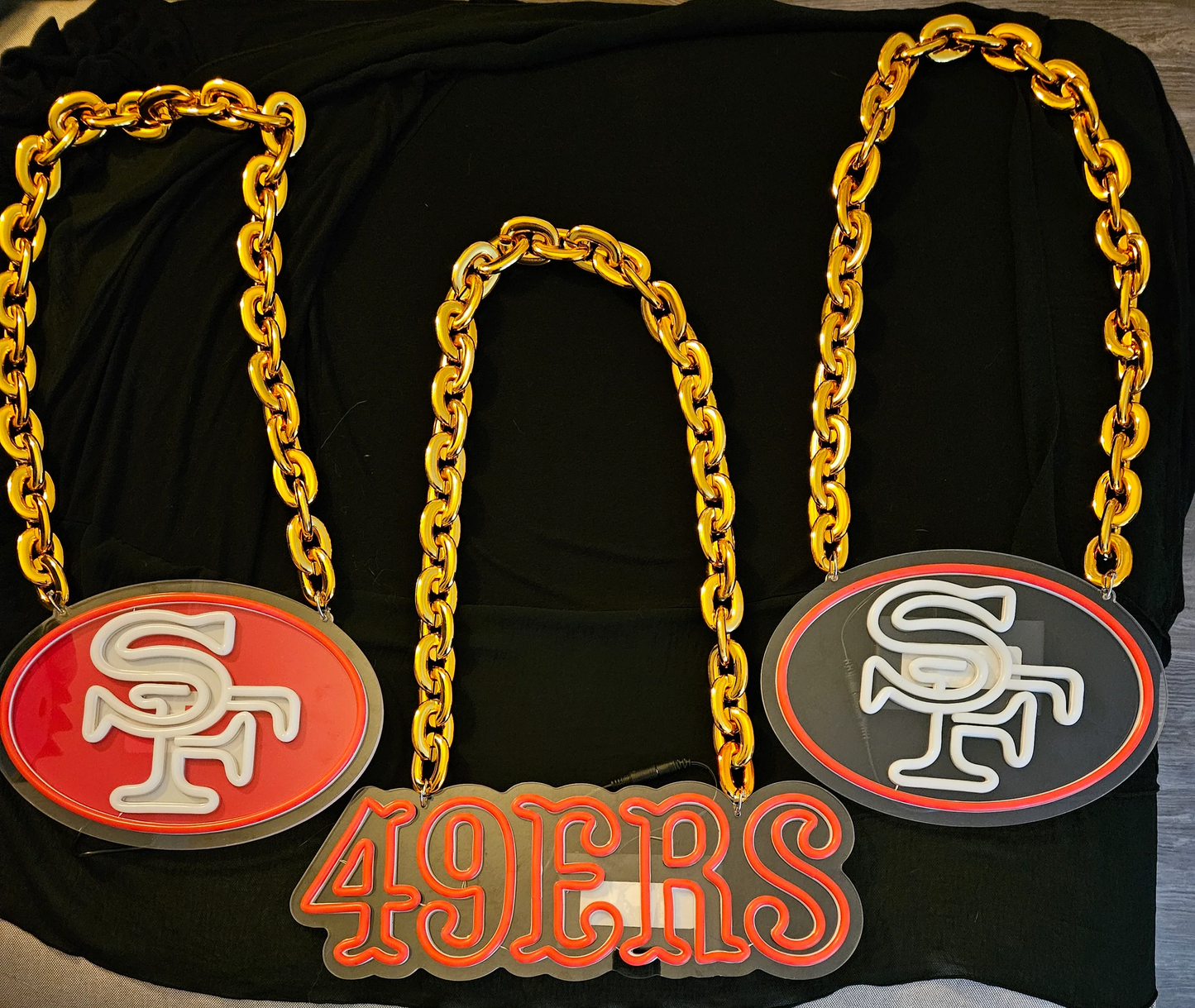Fast dispatch Niners for life for your team soul spirit American football fans loyal statement LEO NEON SIGN