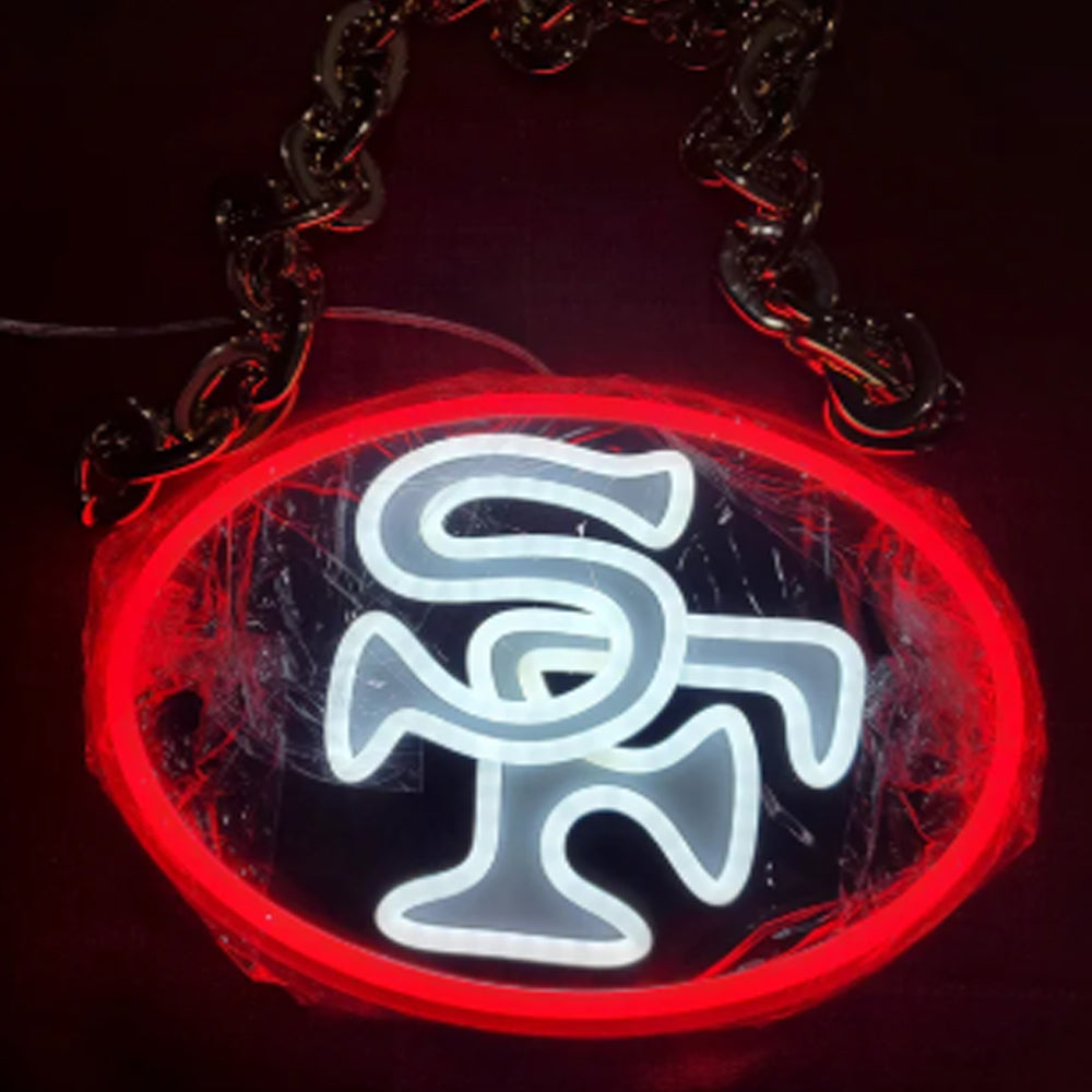 San francisco 49ers big team logo sign LEO NEON SIGN