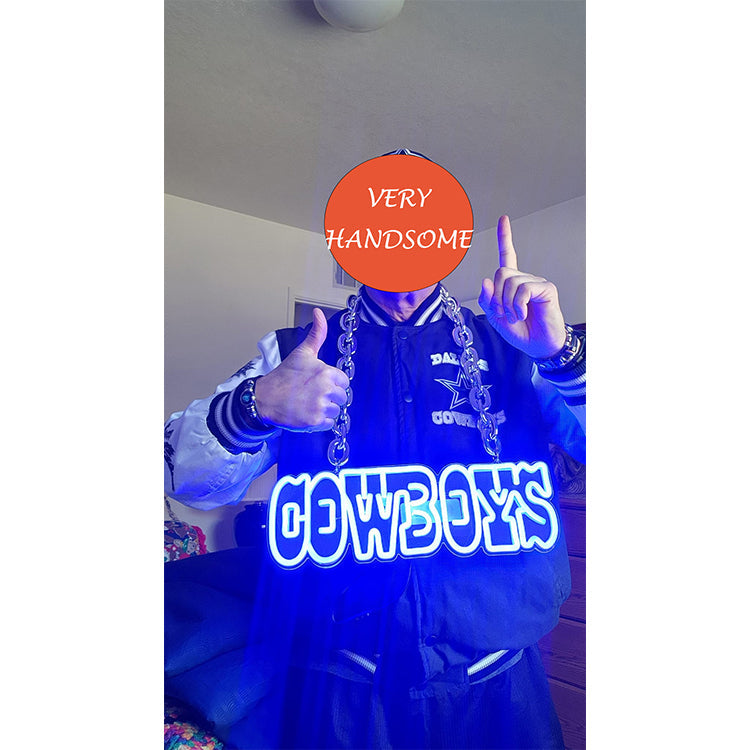 Fast dispatch Super neon sign for ball games' loyal fans sportmanship statement LEO NEON SIGN