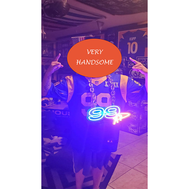 Fast dispatch Super neon sign for ball games' loyal fans sportmanship statement LEO NEON SIGN