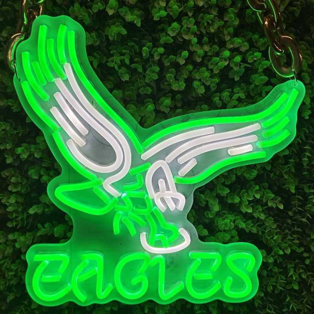 Philadelphia Eagles Neon sign for Philadelphia Eagles American football super fans LEO NEON SIGN