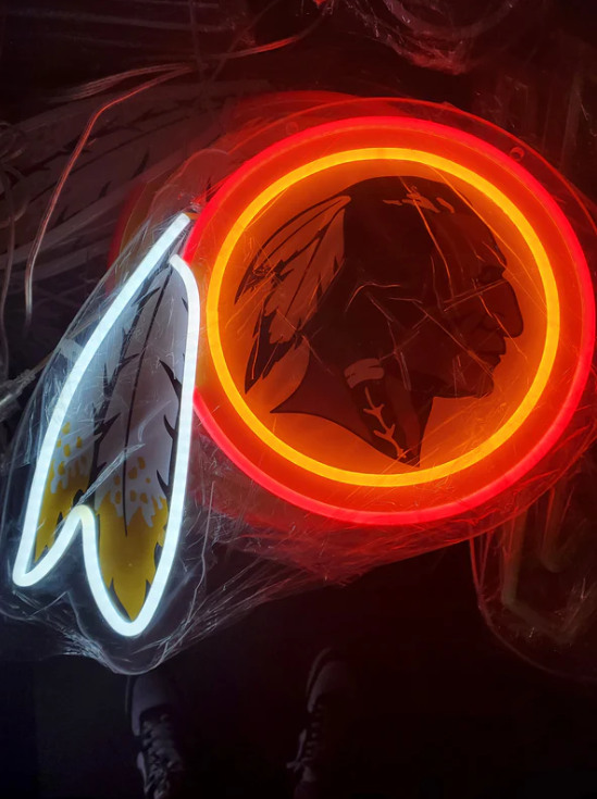 NFL Team logo led neon light up sign LEO NEON SIGN