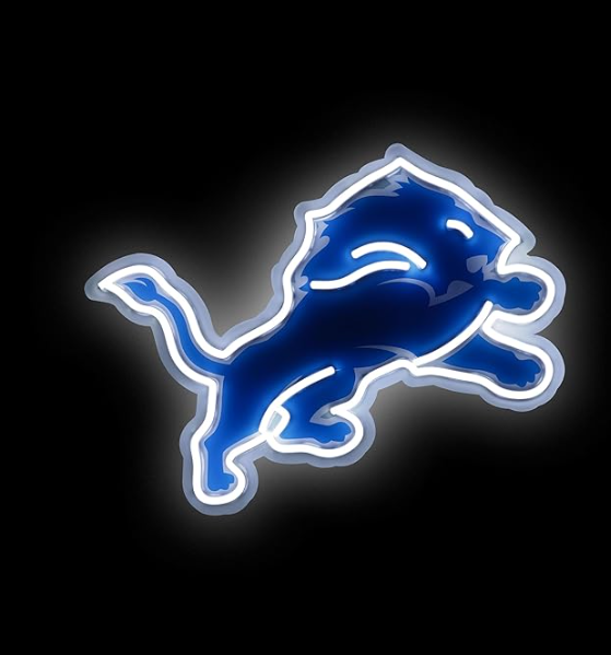 NFL Team logo led neon light up sign LEO NEON SIGN