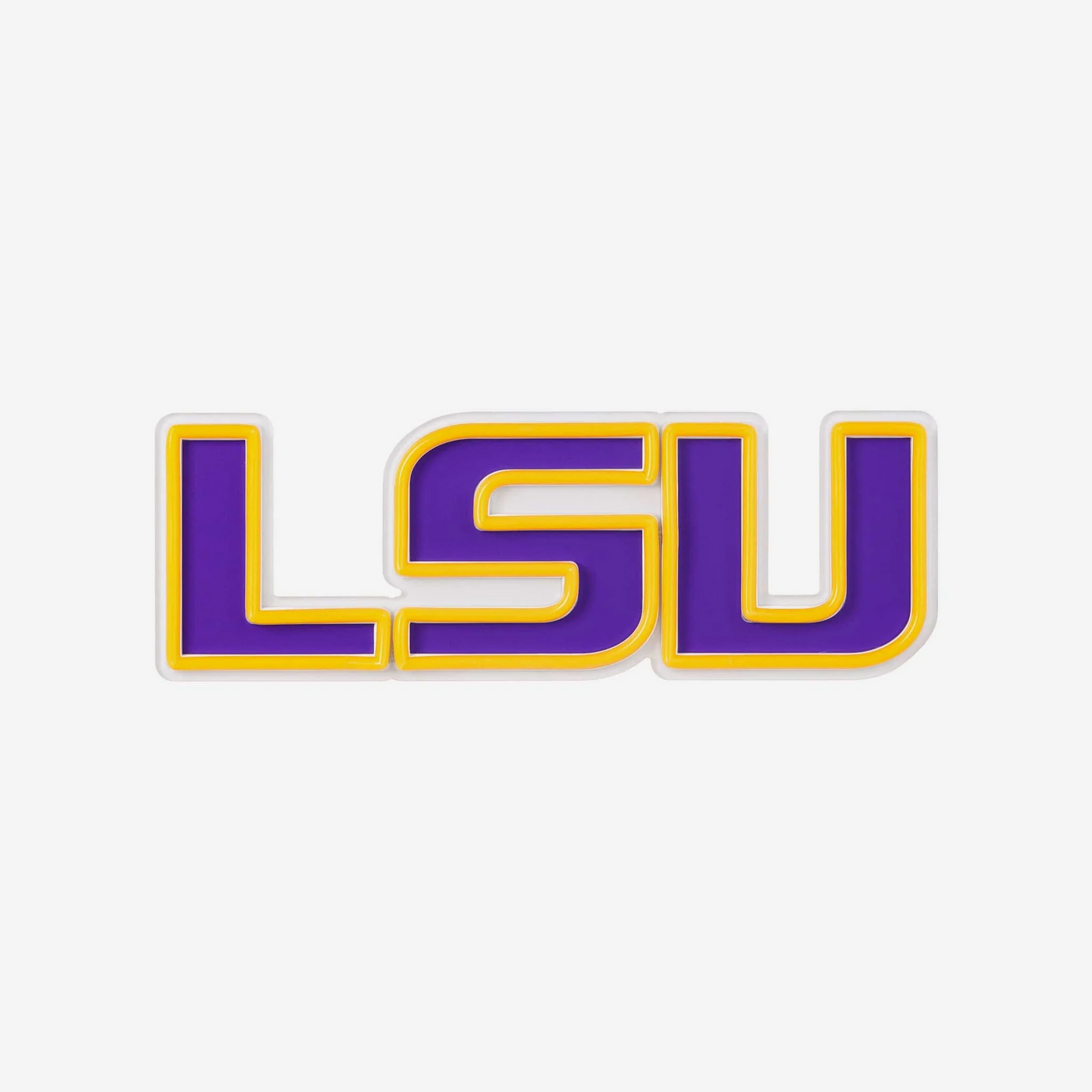 College team LSU Tigers LED Neon Light Up Team sign symbol LEO NEON SIGN