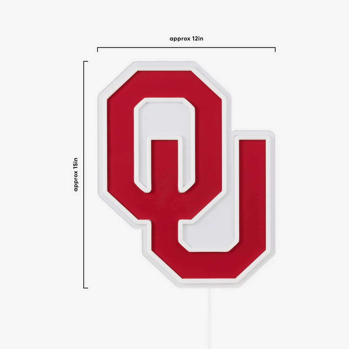 College team Oklahoma Sooners LED Neon Light Up Team sign symbol LEO NEON SIGN