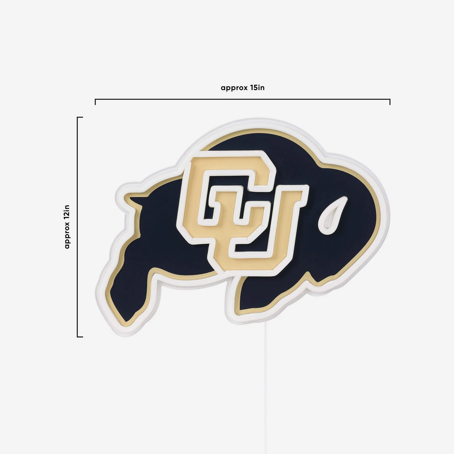 College team Colorado Buffaloes LED Neon Light Up Team sign symbol LEO NEON SIGN