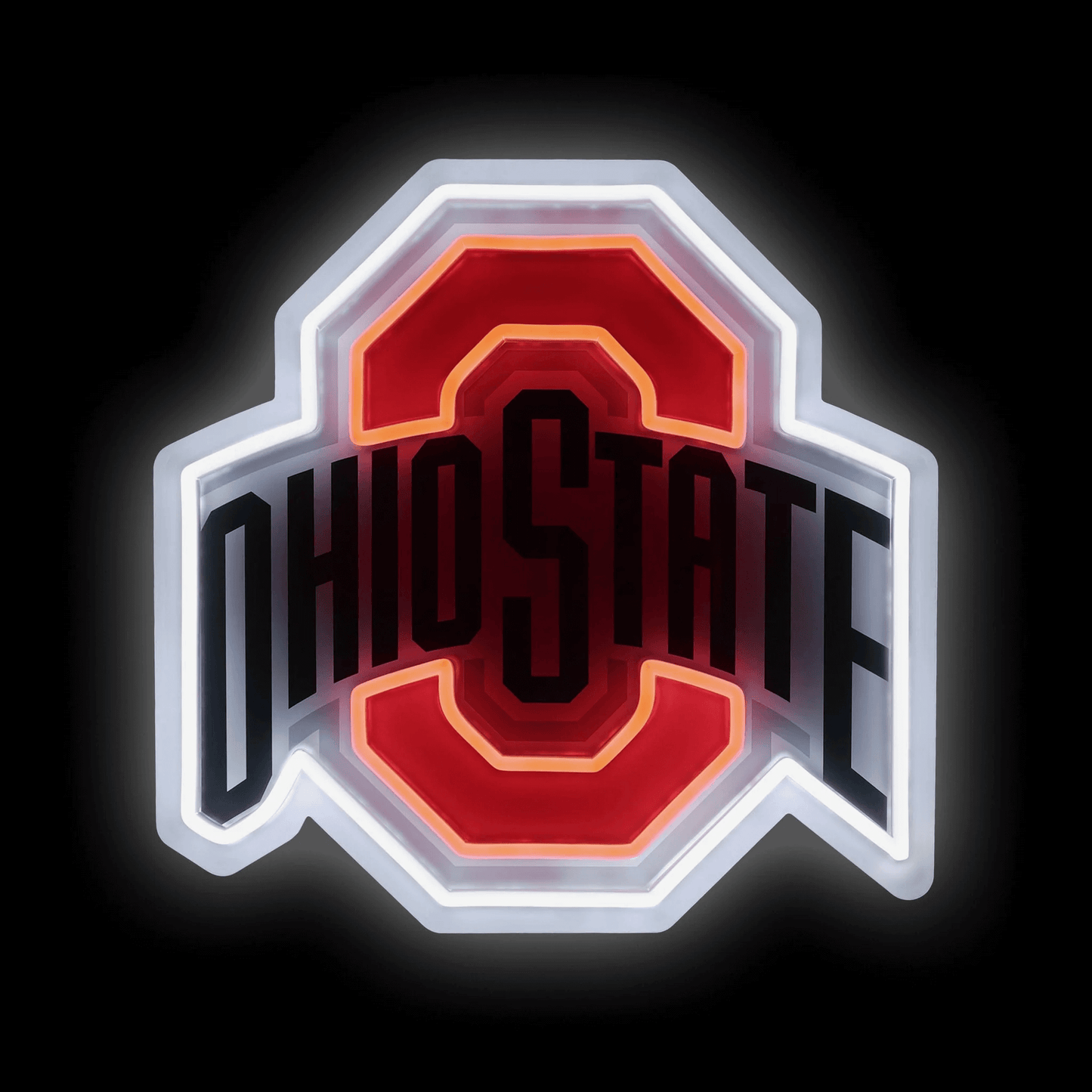 College team Ohio State Buckeyes LED Neon Light Up Team sign symbol LEO NEON SIGN