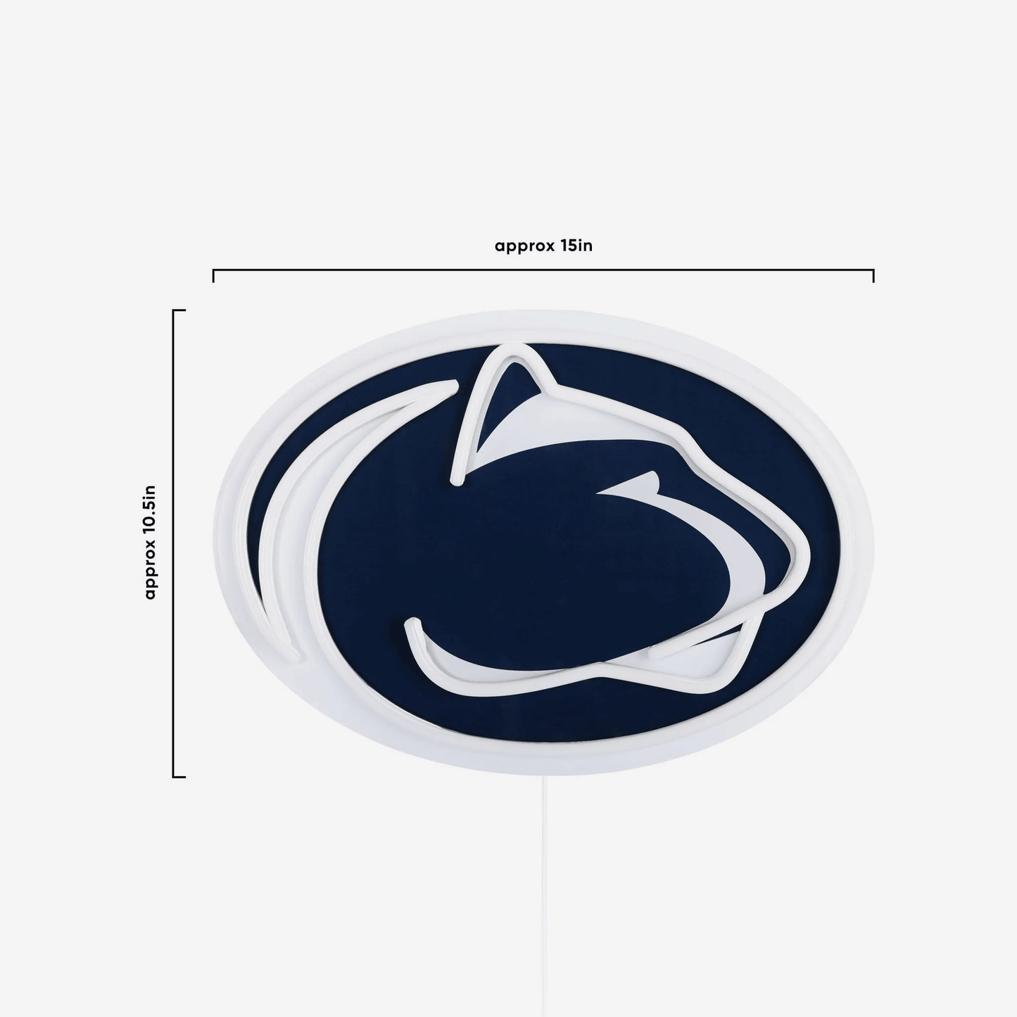 College team Penn State Nittany Lions LED Neon Light Up Team sign symbol LEO NEON SIGN