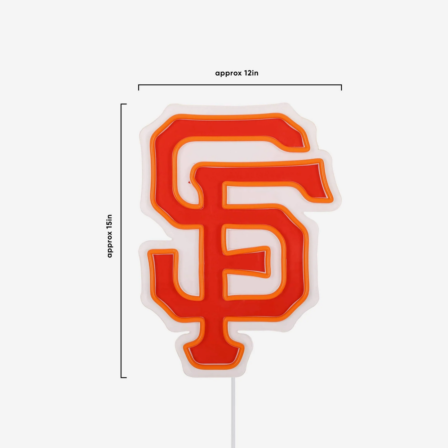American baseball San Francisco Giants LED Neon Light Up Team sign symbol LEO NEON SIGN