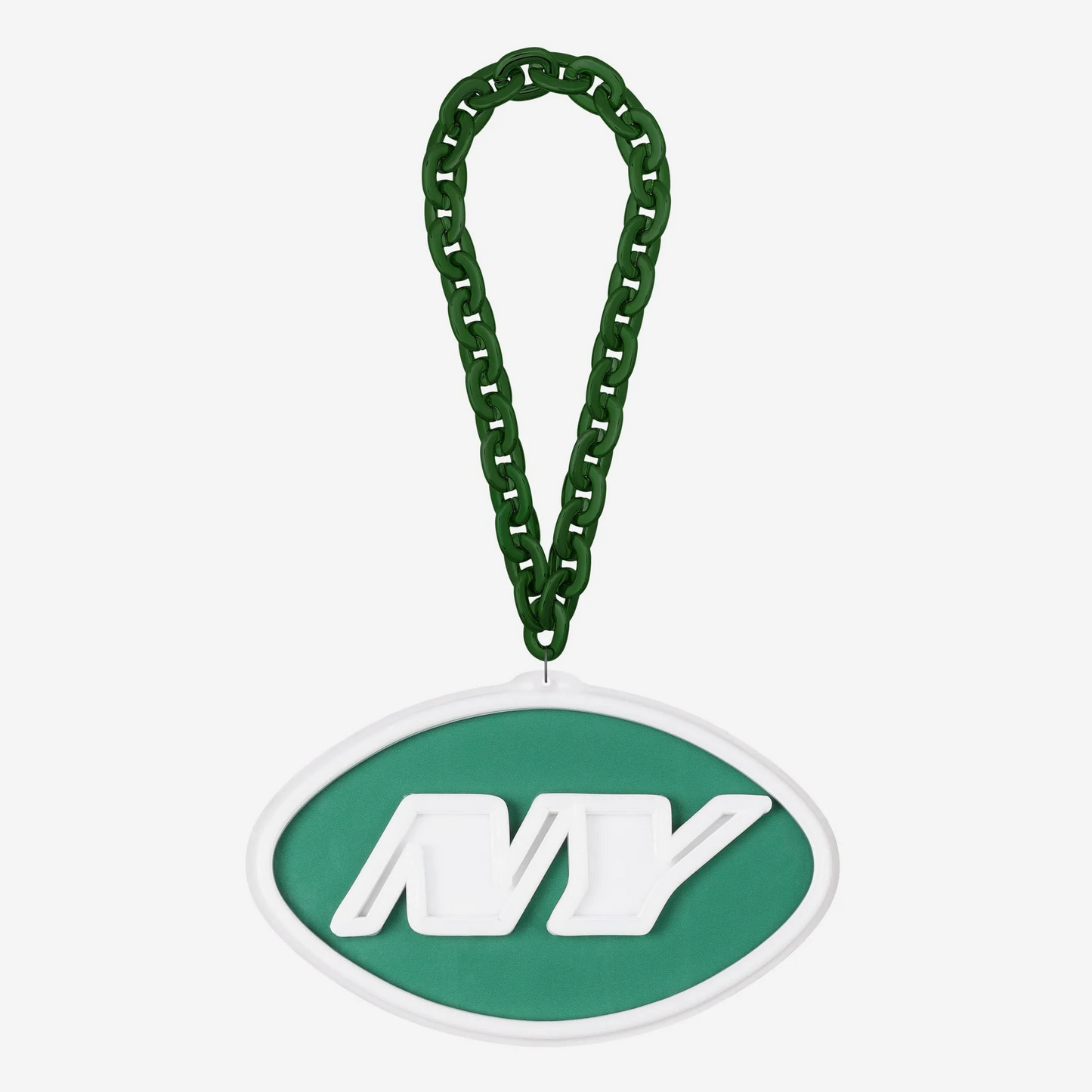 American football UV printed New York Jets Neon Light Up Big Logo Chain LEO NEON SIGN