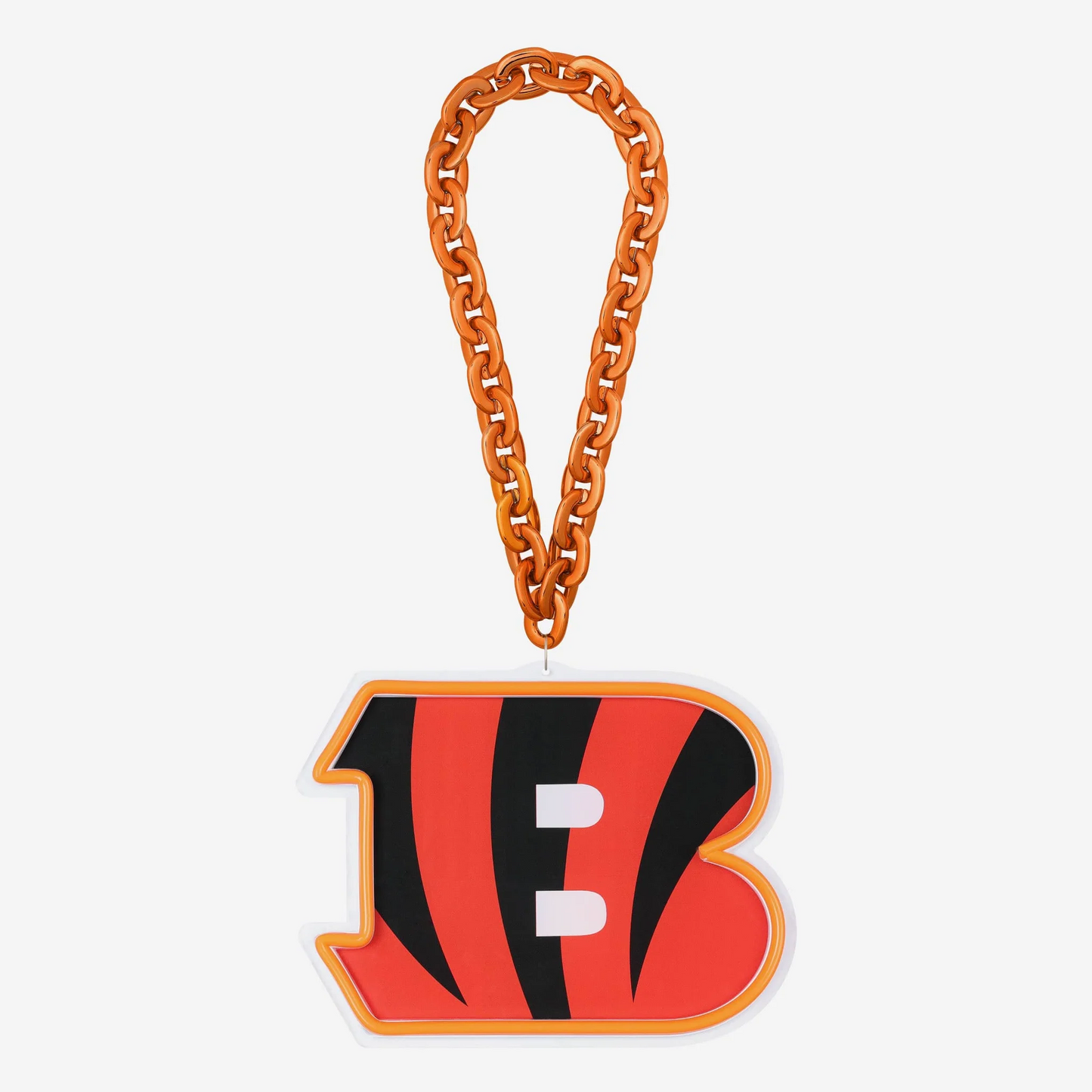 American football UV printed Cincinnati Bengals Neon Light Up Big Logo Chain LEO NEON SIGN