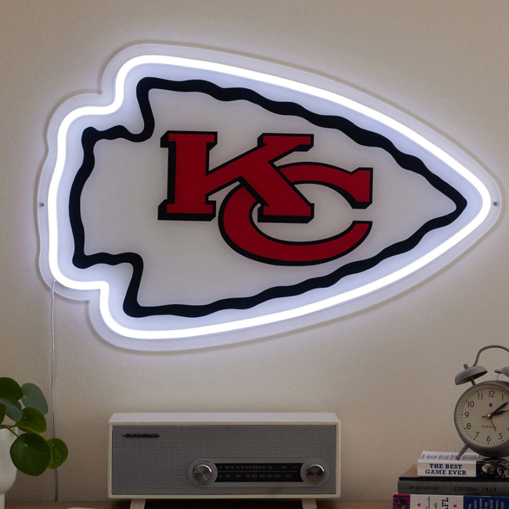 American football Your Dream team big logo sign led chain necklace