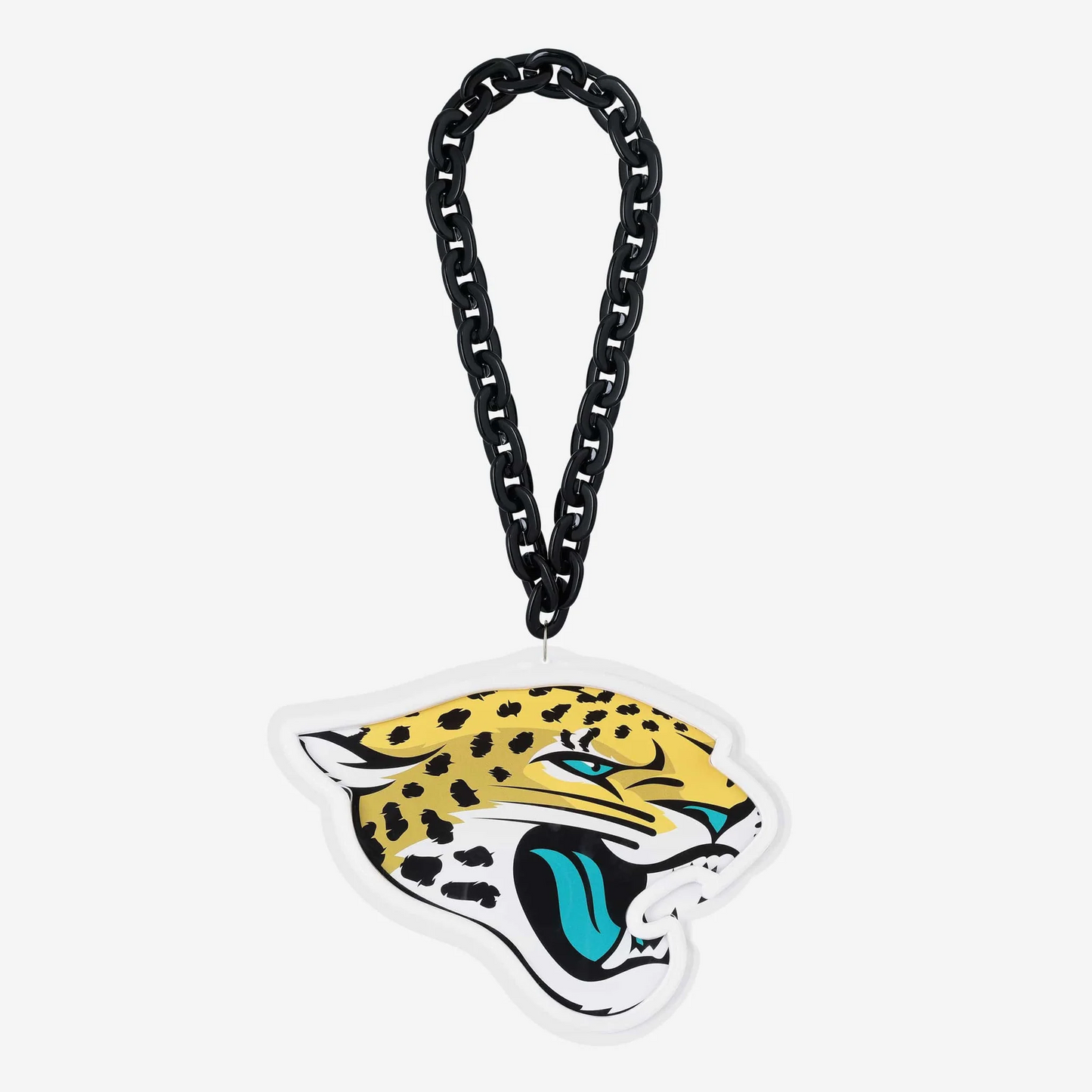 American football UV printed Jacksonville Jaguars Neon Light Up Big Logo Chain LEO NEON SIGN