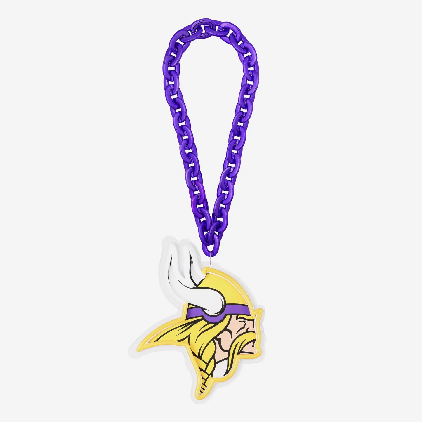 American football UV printed Minnesota Vikings Neon Light Up Big Logo Chain