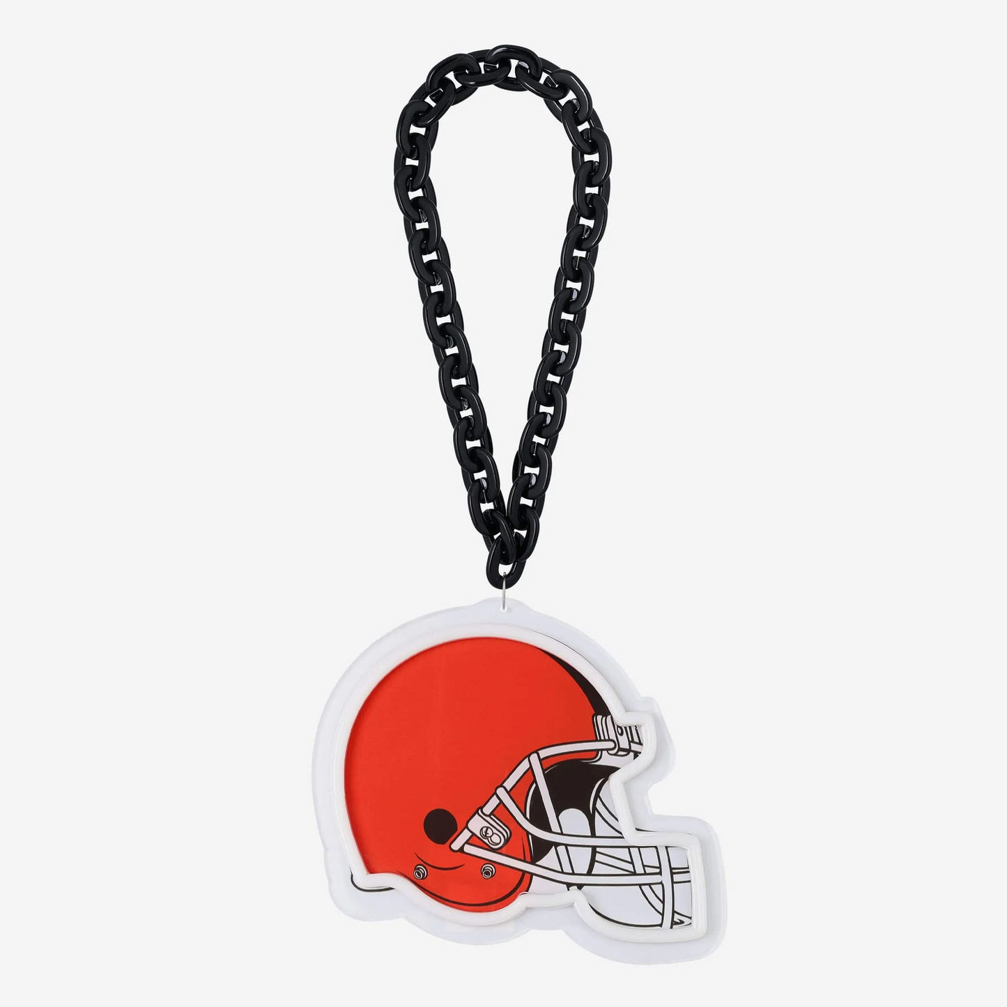 American football UV printed Cleveland Browns Neon Light Up Big Logo Chain LEO NEON SIGN
