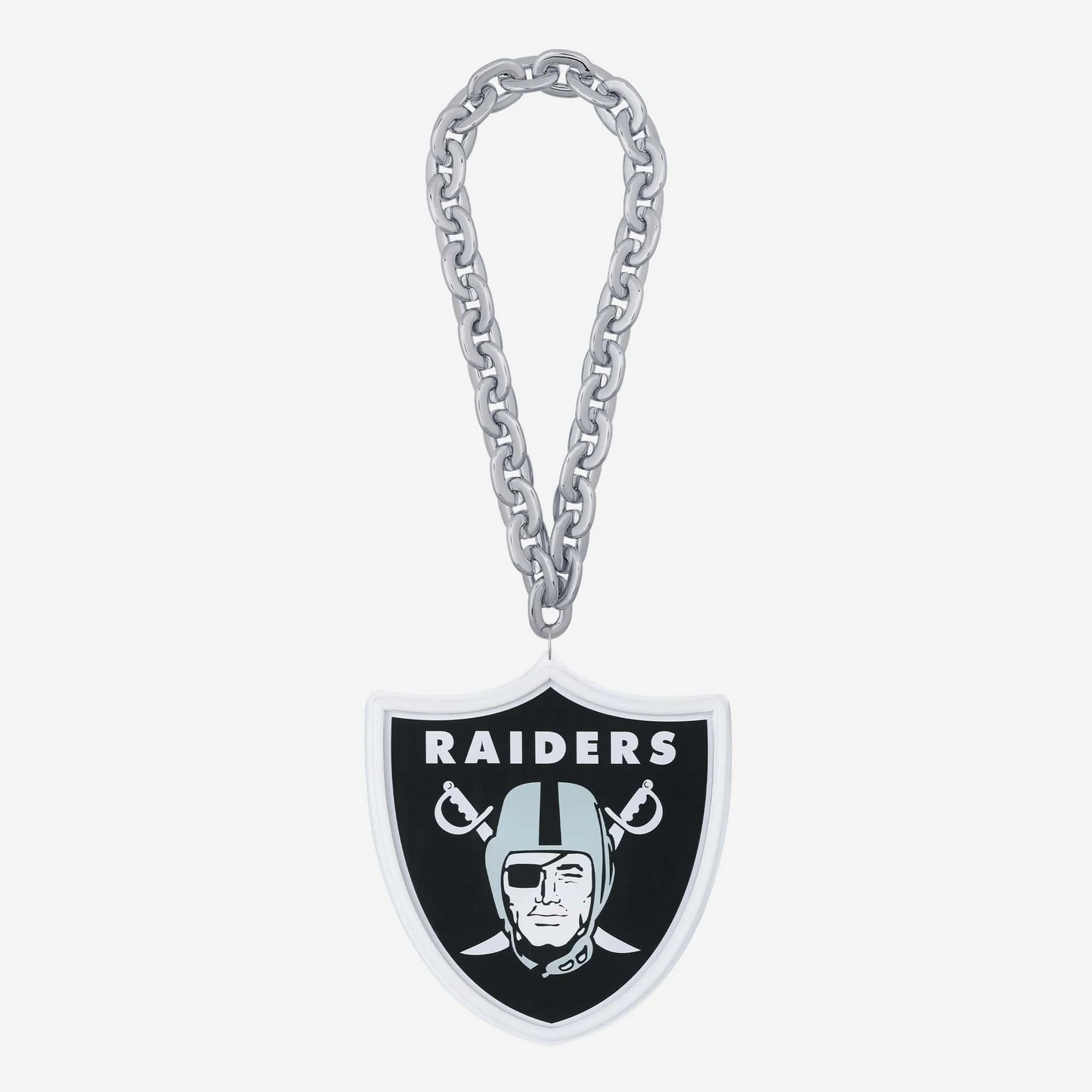American football UV printed Las Vegas Raiders Neon Light Up Big Logo Chain LEO NEON SIGN