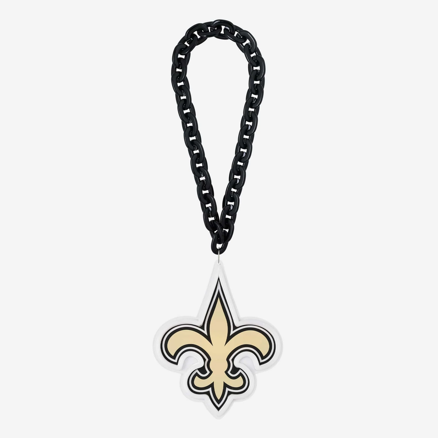 American football UV printed New Orleans Saints Neon Light Up Big Logo Chain LEO NEON SIGN