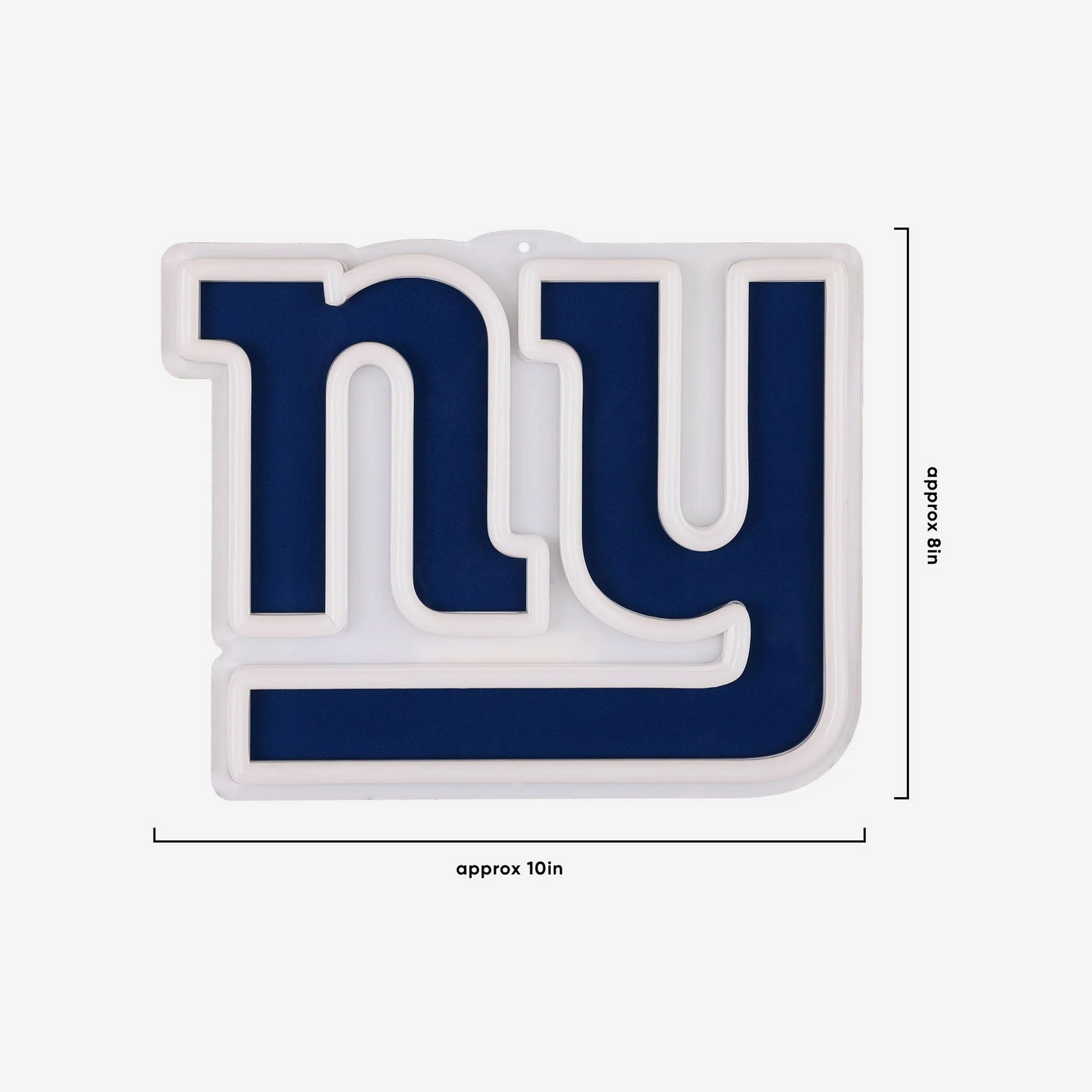 American baseball UV printed New York Giants Neon Light Up Big Logo Chain LEO NEON SIGN