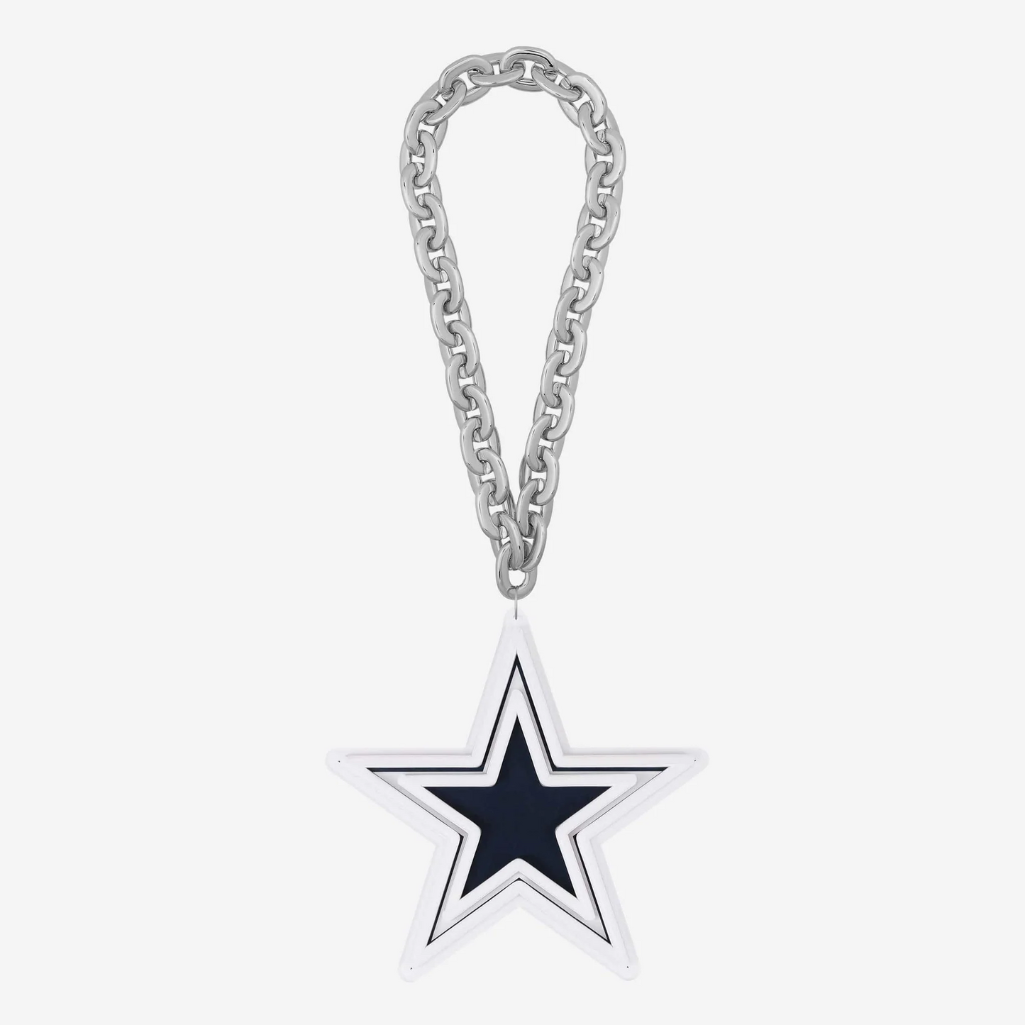 American football UV printed Dallas Cowboys Neon Light Up Big Logo Chain LEO NEON SIGN