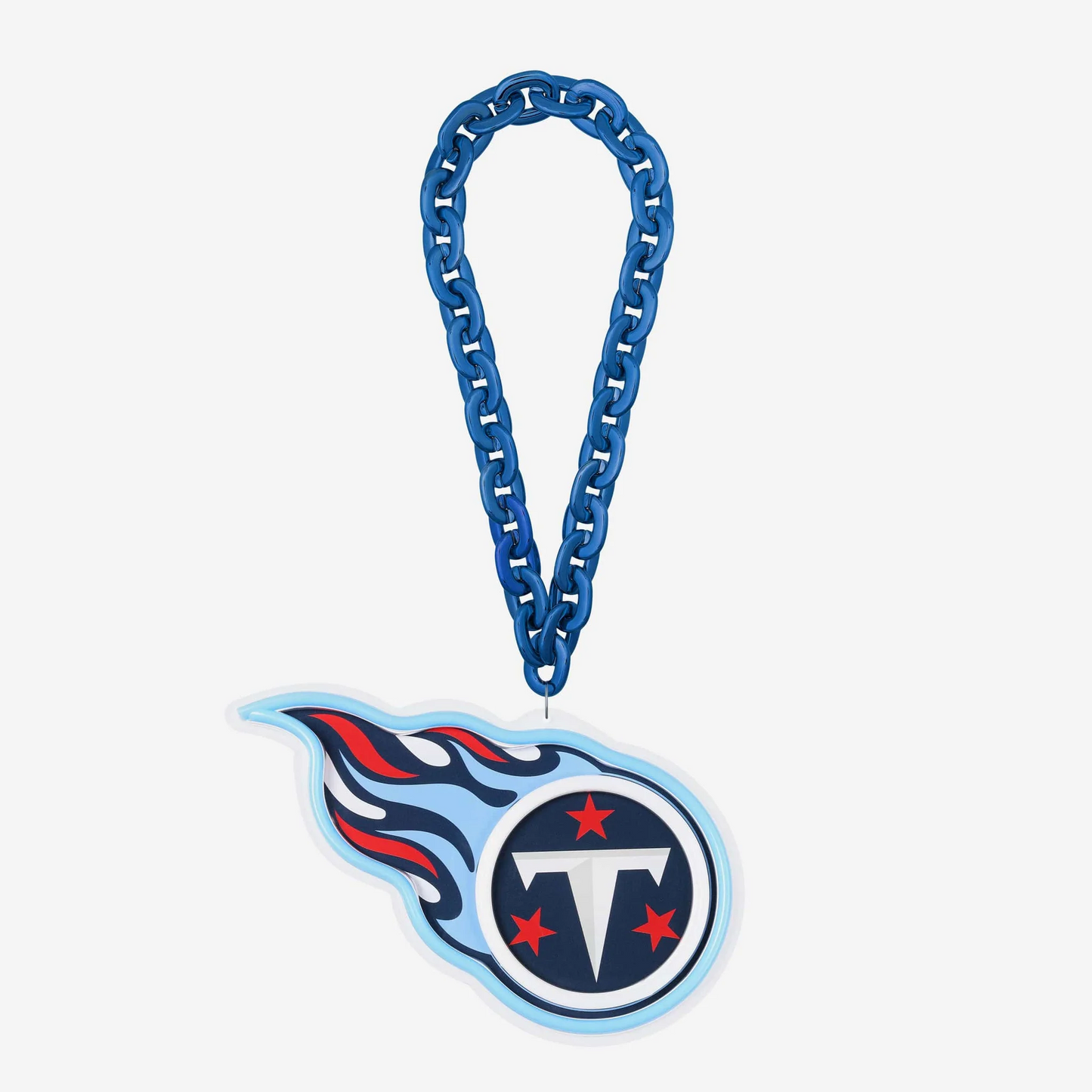 American football UV printed Tennessee Titans Neon Light Up Big Logo Chain