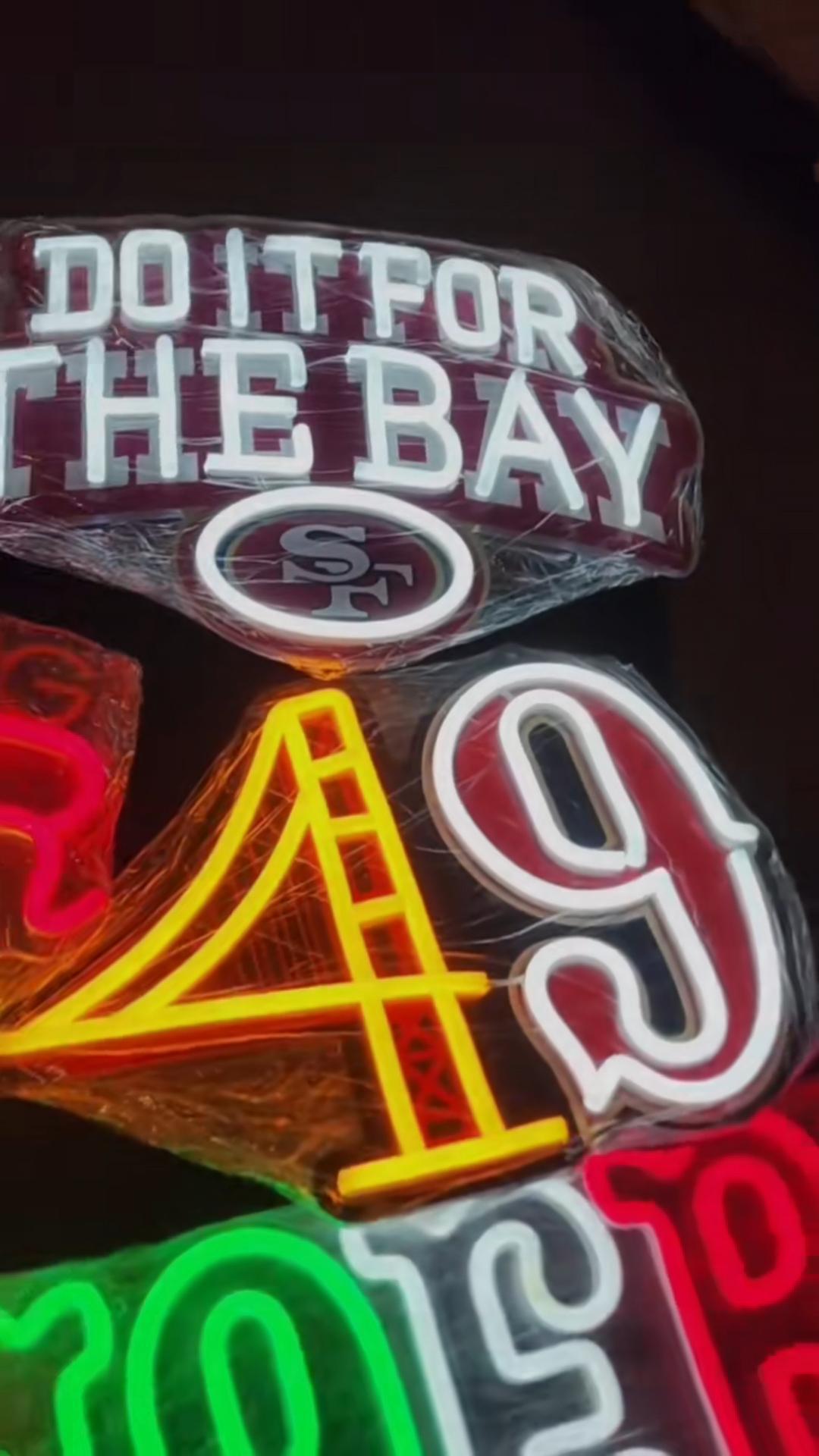 NFL Neon Sign Chains for Fans: 10 Unique Display Ideas at Home - Leo neon sign