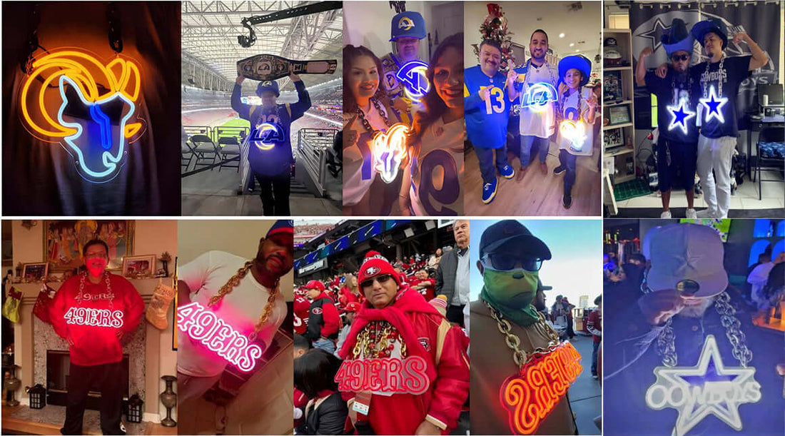 American-football-the-happiness-of-middle-aged-men Leo neon sign