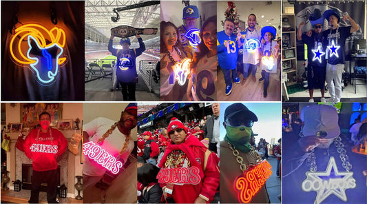 American-football-the-happiness-of-middle-aged-men Leo neon sign