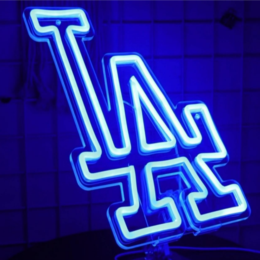 Mlb Led Sign LA Dodgers Baseball Led light up sign – Leo neon sign