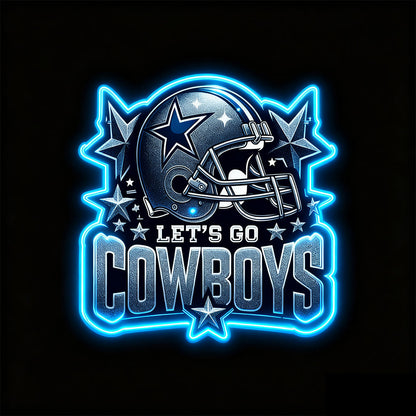 New type make it into sign team big logo chains LEO NEON SIGN