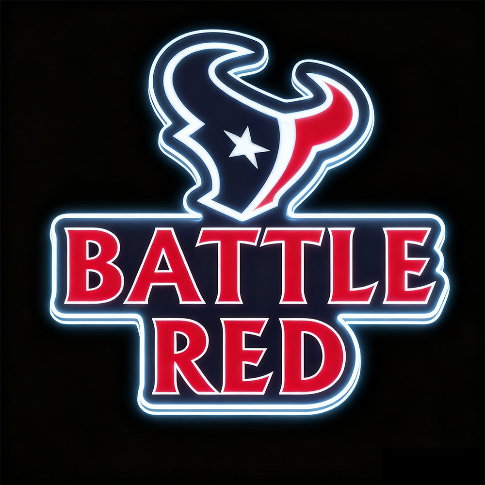 New type make it into sign team big logo chains LEO NEON SIGN